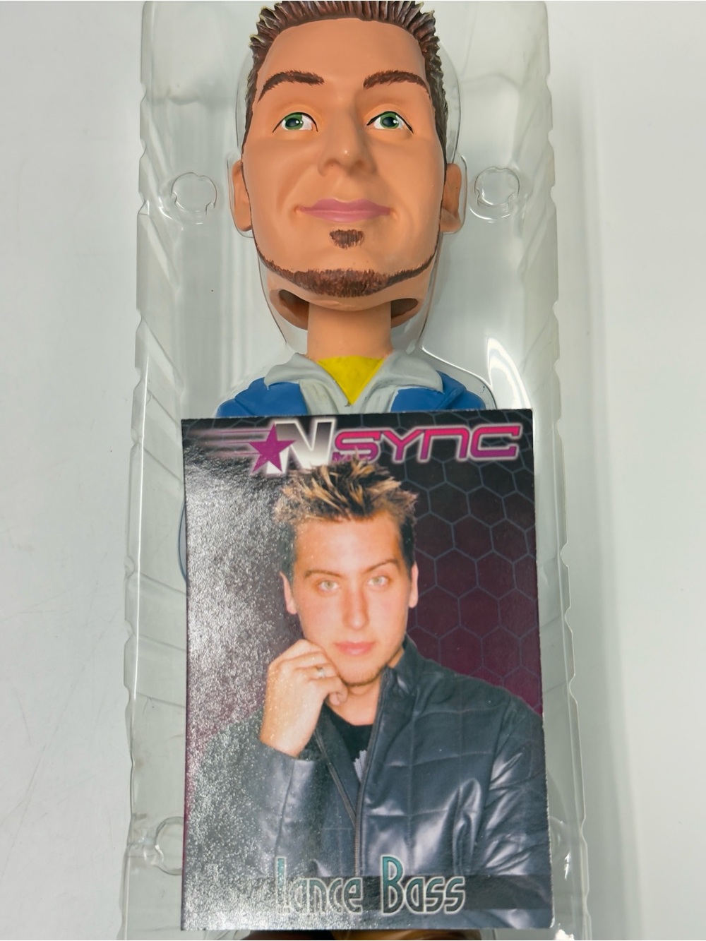NSYNC Collectible Bobblehead Set - Best Buy 2001 Multicolored Packaging - Picture 6 of 7